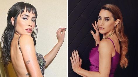 Por qué Lali Espósito todavía no pudo besar a Soledad Pastorutti (Instagram)