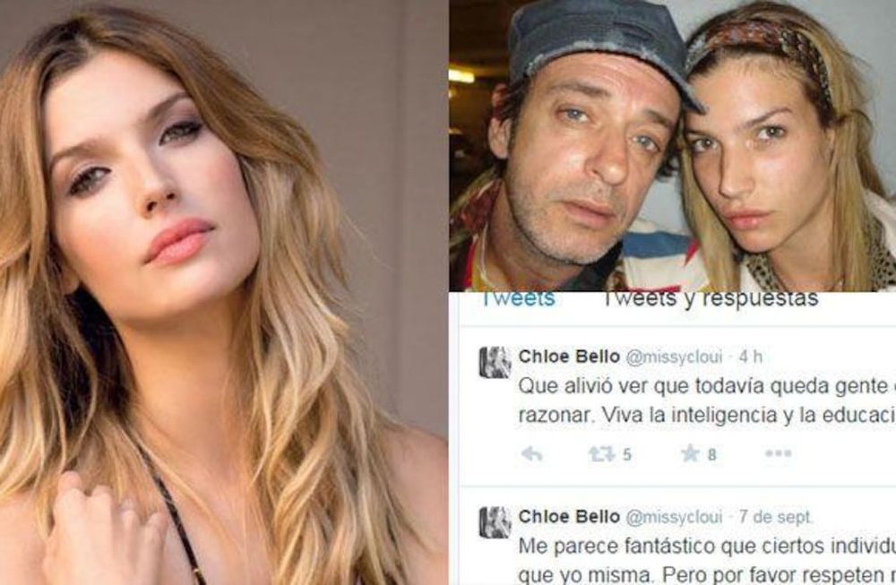 Chloé Bello se defendió de las críticas tras su mensaje por la muerte de Gustavo Cerati