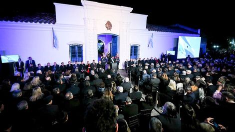 Varios gobernadores no acompañarán a Milei en ek acto del 9 de julio en Tucumán. FOTO NA:PRESIDENCIA
