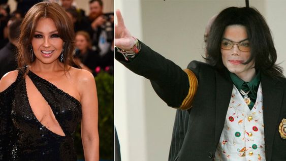¿Sabías? Thalía violó la seguridad de un show para poder abrazar a su ídolo Michael Jackson