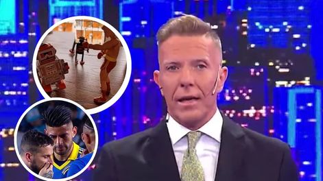 La recreación de Fantino sobre la pelea entre Benedetto y Zambrano