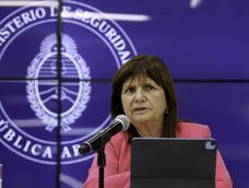 La ministra de Seguridad, Patricia Bullrich.