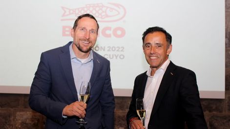 Jeff Zuehls y Fernando Montenegro, de Bahco.