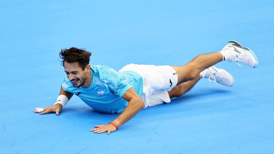 El jugador de tenis argentino: Mariano Navone