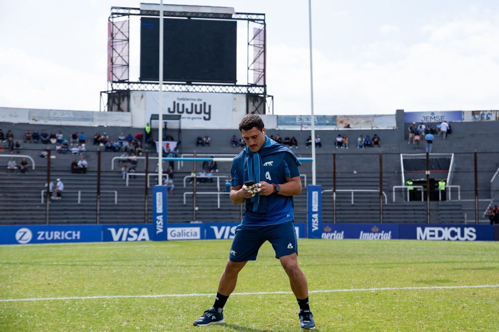 Rodrigo Isgró presente en este nuevo test match de Los Pumas