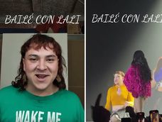 Cumplí mi sueño: un artista Drag mendocino bailó con Lali Esposito en el Arena Maipú y contó su experiencia
