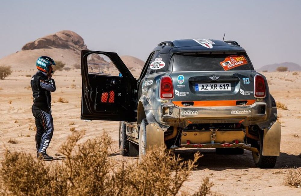 Orlando Terranova sufrió su séptima deserción en el Dakar.
