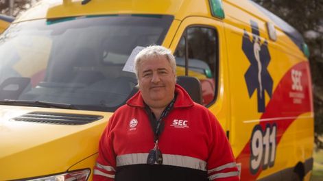 Ambulancias de colores: cambios en el Servicio Coordinado de Emergencias que aumentó en 50% la flota de vehículos y tendrán tres niveles de respuesta. Foto: Gentileza Gobierno de Mendoza &nbsp;