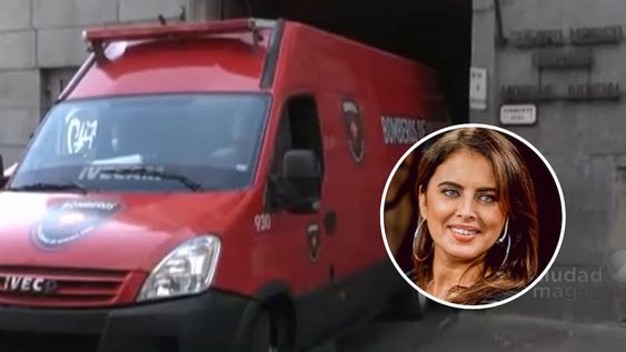 Ttrasladaron el cuerpo de Silvina Luna a la Morgue Judicial. Captura de pantalla.