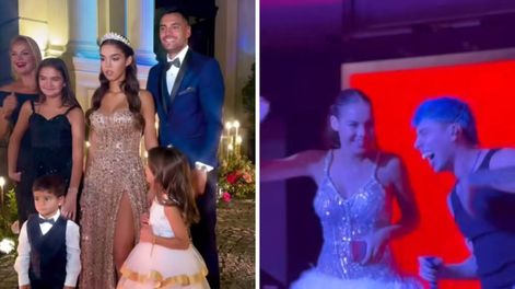 &nbsp;El increíble cumpleaños de 15 de Jazmín, la hija de Eliana Guercio y Chiquito Romero.