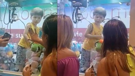 El incidente atrajo la atención de varias personas que se acercaron a filmar con sus celulares. Foto: Web