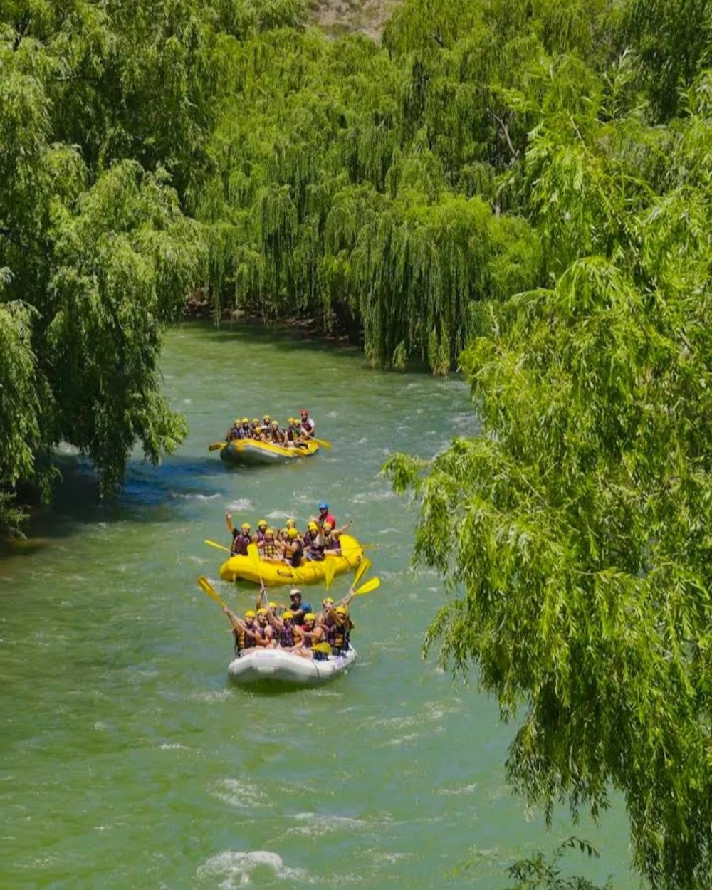 Valle Grande Aventura ofrece una propuesta en el río Atuel con 14 km de recorrido y precios accesibles.