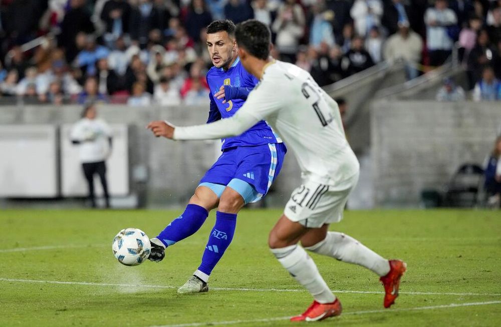 Leandro Paredes se metió en el equipo titular de la Selección Argenitna. / Gentileza.