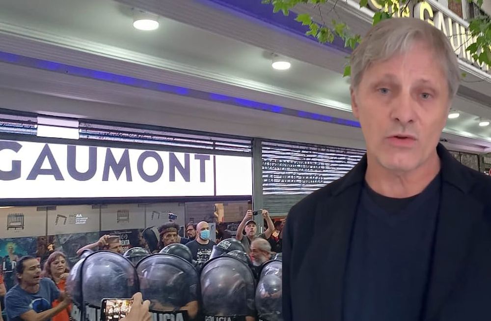 Viggo Mortensen se sumó al reclamo con un enérgico mensaje en defensa del cine como elemento fundamental de la identidad cultural del país
