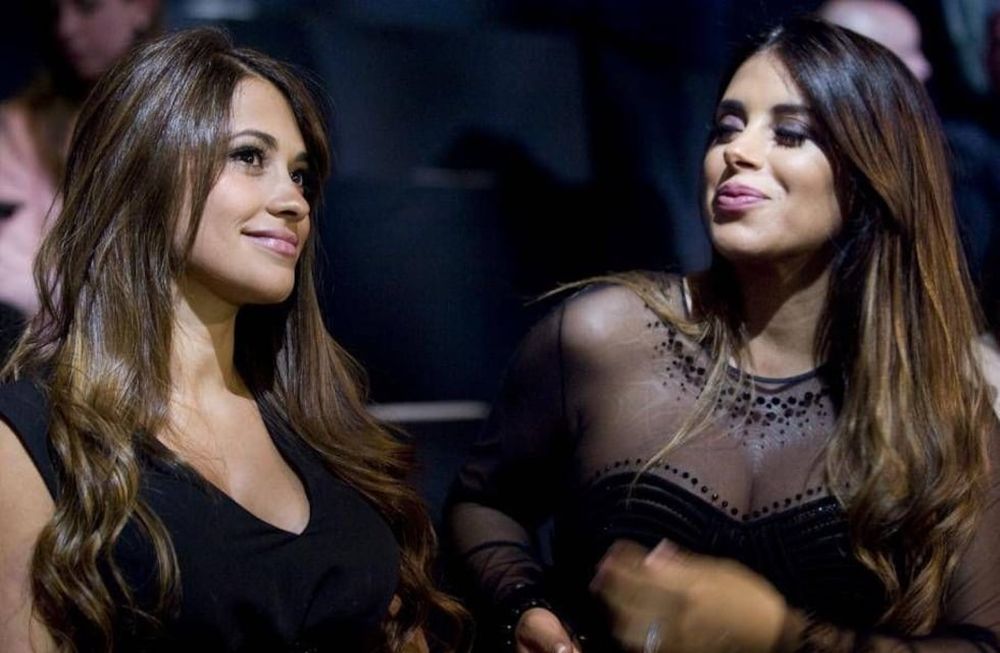 Antonella Roccuzzo, la pareja de Messi, brilló en un desfile de modelos en Barcelona