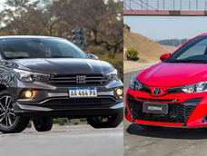 fiat cronos vs toyota yaris: cual tiene mejor precio al terminar mayo 2025