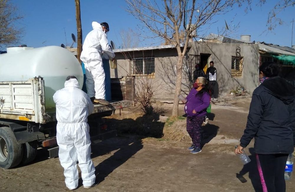 Operativo de prevención en los barrios 26 de Enero y Raíces de mi tierra