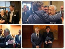 La reforma electoral pondría a prueba la relación entre Alfredo Cornejo y Javier Milei. Foto: IA. La reforma electoral pondría a prueba la relación entre Alfredo Cornejo y Javier Milei. Foto: IA.