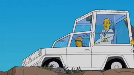 ¿Los Simpson predijeron la muerte del papa Francisco?