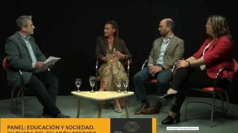 Los Andes | El panel sobre Educación y sociedad estuvo conducido por el editor de Sociedad, Fernando G. Toledo, y contó con la participación de Laura Horta (U. Maza), José Thomas (director general de Escuelas) y Ana Sisti (UNCuyo).