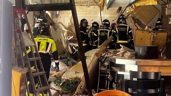 Explosión en un bar de Madrid deja al menos 25 heridos, tres de ellos graves