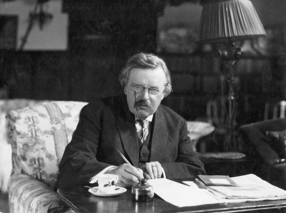 Gilbert Keith Chesterton.