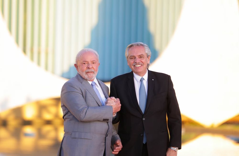 Lula Da Silva y Alberto Fernández