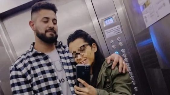 Gustavo Olguín Ormeño, acusado de violar y asesinar a su hija de dos meses, y Milagros Iglesias, mamá de la beba y sobreseída de la causa.  (Facebook)