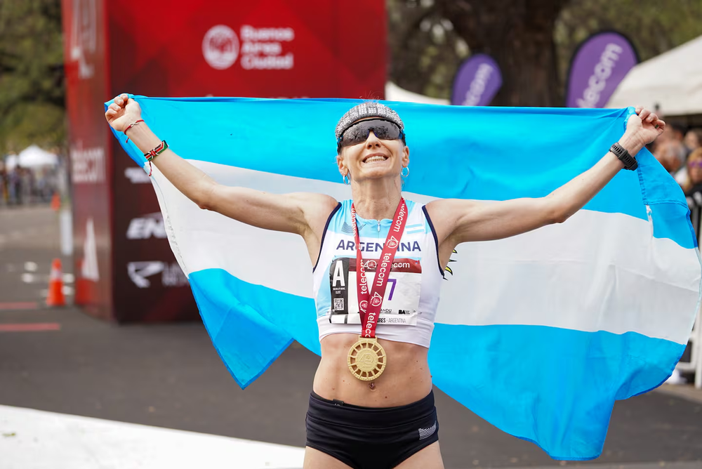 Chiara Mainetti fue la primera argentina en completar los 42K.