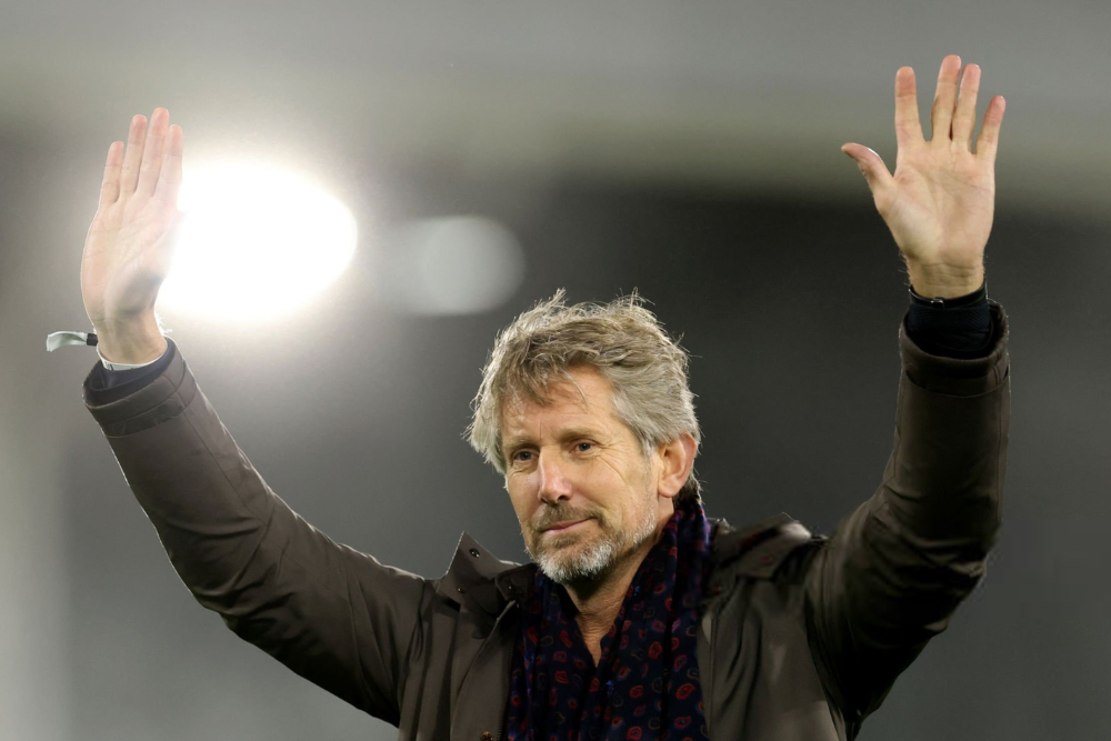 Edwin Van der Sar habló sobre el Dibu Martínez