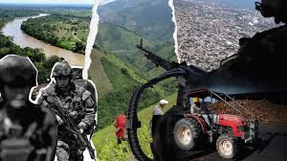 Violencia en la región del Catatumbo en Colombia.