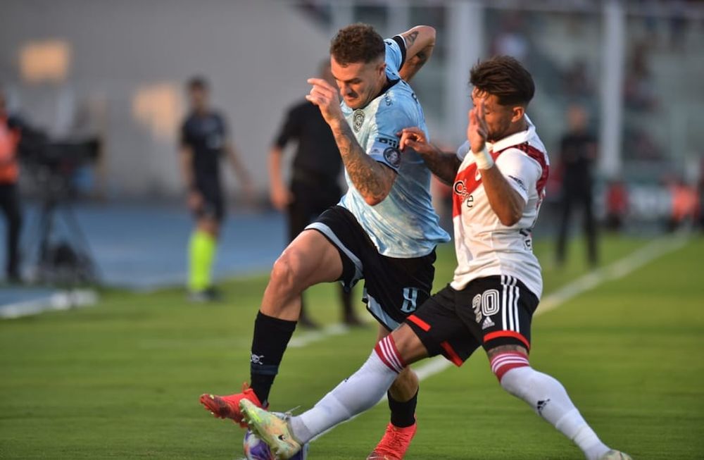 Belgrano recibió a River en el estadio Mario Alberto Kempes por la segunda fecha de la Liga Profesional. / Gentileza.