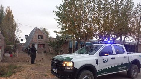 El hallazgo de la cocaína determinó un posterior allanamiento. Gentileza Gendarmería Nacional.&nbsp;