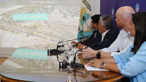 El Gobierno provincial presentó el proyecto para el nuevo Acceso Sur. Foto: Gobierno de Mendoza
