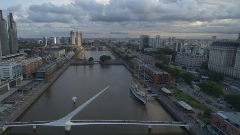 Así estará el tiempo en Buenos Aires.