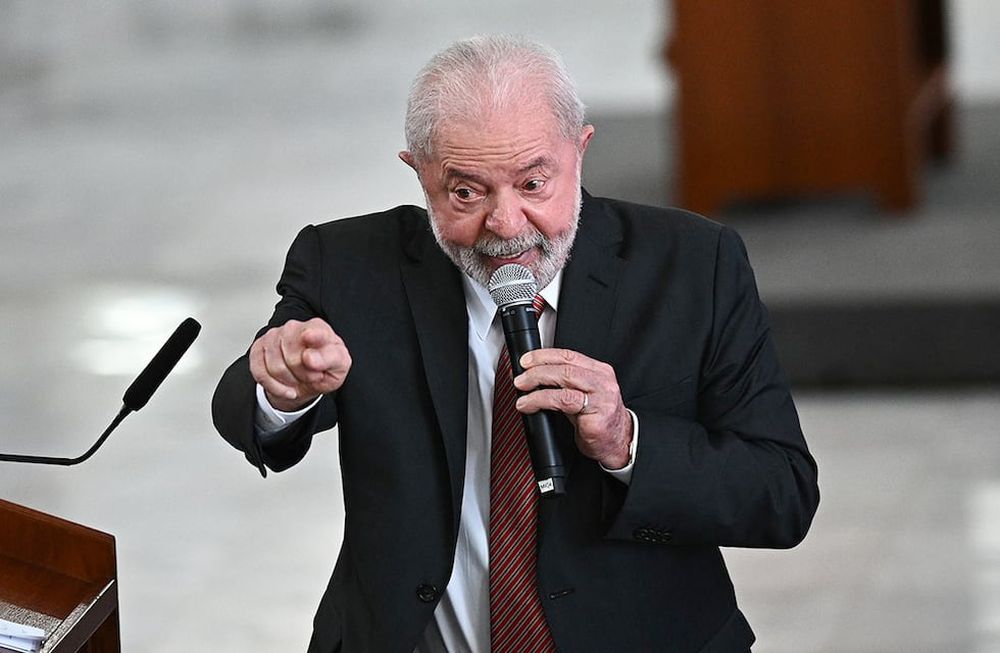 Presidente de Brasil, Luiz Inácio Lula da Silva.