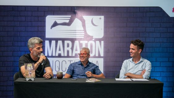 la ciudad acompano la presentacion del libro correr para no temblar en la previa de la maraton nocturna
