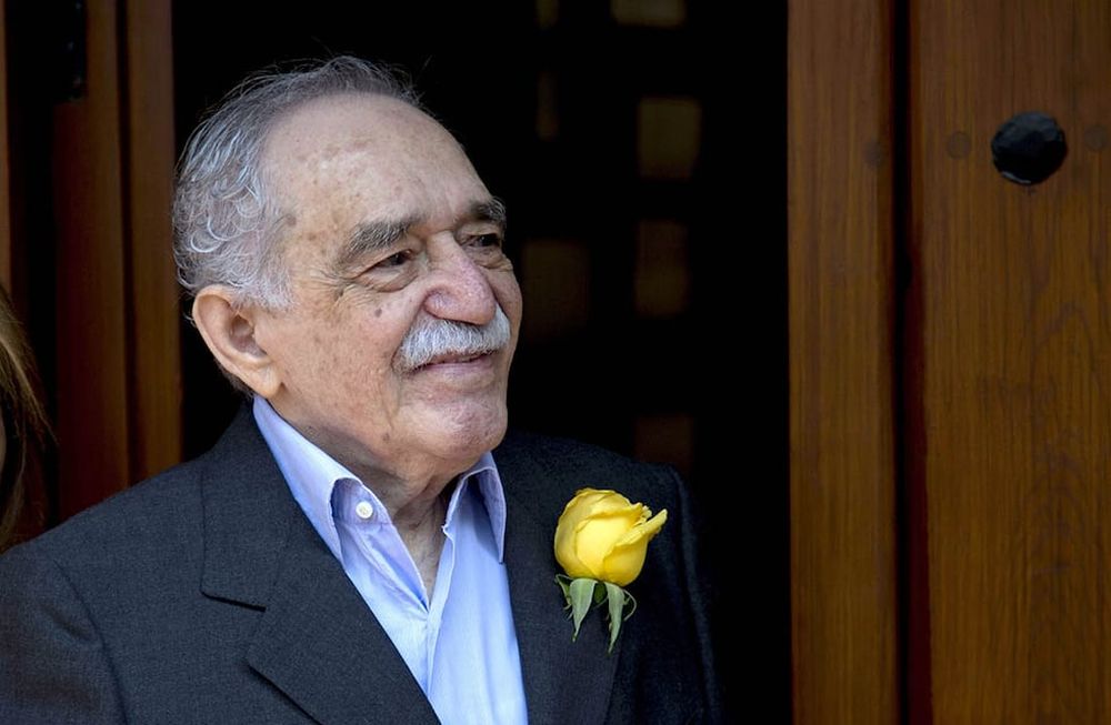 Gabriel García Márquez escritor colombiano y ganador del premio Nobel de Literatura