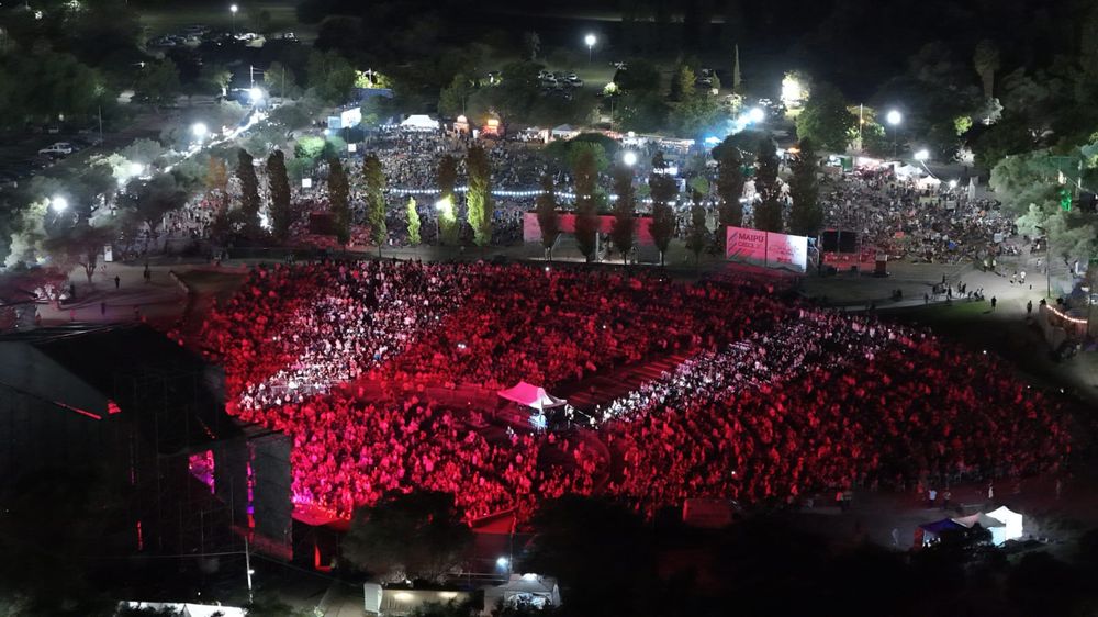 Mas de 60.000 personas participaron del Festival del Malbec y el Olivo en Maipú