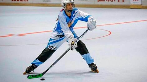Los Andes | El próximo objetivo de Marina es jugar los Roller Games en Buenos Aires y San Juan. Espero ser convocada, afirma la jugadora de la UNCuyo.