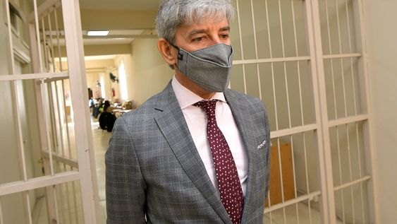 El juez federal mendocino Walter Bento (58) está procesado como presunto líder de una asociación ilícita dedicada al cobro de coimas a cambio de beneficios judiciales. Foto: Orlando Pelichotti / Los Andes