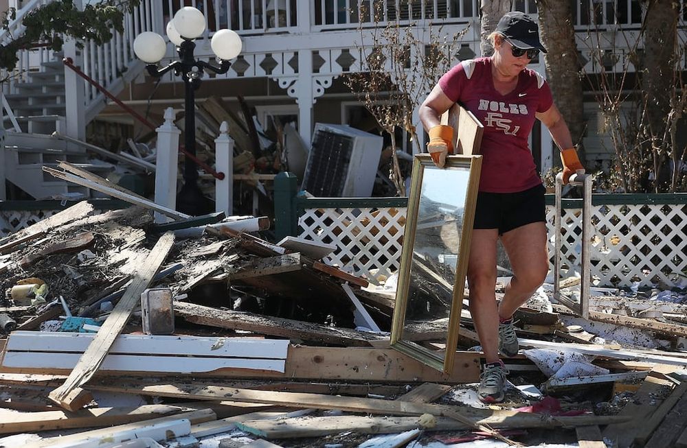Estados Unidos declaró el Desastre mayor por el huracán Michael