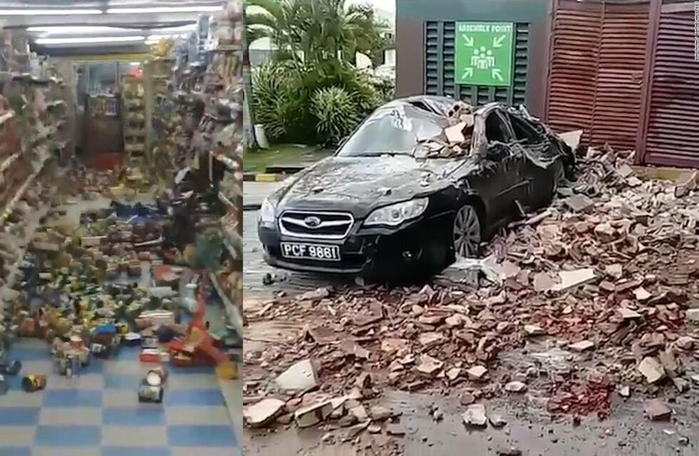 Después del terremoto en Venezuela vino otro en la costa de EEUU