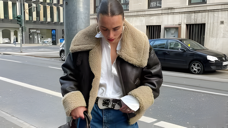 Este abrigo será un must-to-wear esta temporada.