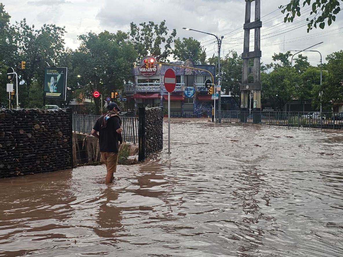 Fuertes lluvias este sábado en el Gran Mendoza