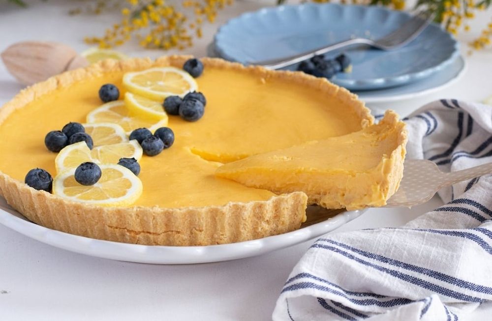 Paso a paso para hacer la tarta con crema de limón