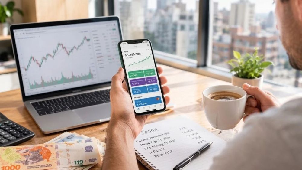 Billeteras virtuales y bancos: cuáles ofrecen los mejores rendimientos en Argentina.