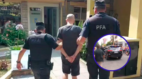 Detuvieron a un hombre tras un incidente durante la salida de Milei del Teatro Roxy.