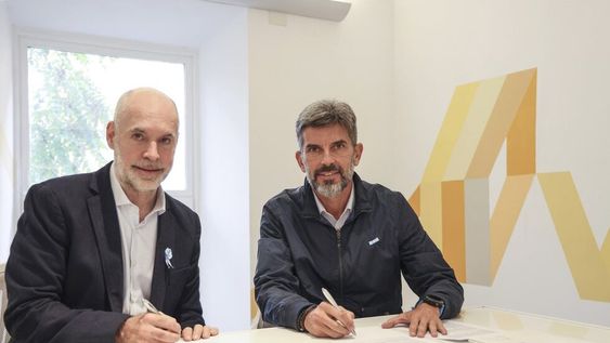 Ulpiano Suarez y Horacio Rodríguez Larreta establecieron un acuerdo de colaboración mutua