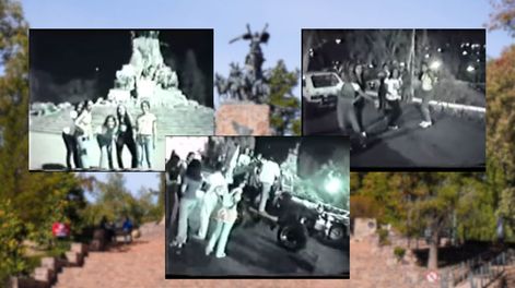 Nostalgia mendocina: un fotógrafo compartió imágenes inéditas de las noches de verano en el Cerro de la Gloria en 1997.